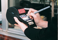 オイル交換ステッカー11